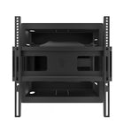 Kanto – Support mural encastré plein mouvement R300 à profil bas pour téléviseurs de 32 à 55 po-Convient aux téléviseurs pesant jusqu'à 80 lb (36 kg)