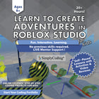 Simply Coding - Codage pour les enfants Apprenez à créer des aventures dans le cours Roblox Studio à partir de 8 ans [téléchargement]-Les avantages du cours incluent : l'assistance d'un mentor en direct, du contenu d'apprentissage interactif, des activités étape par étape, des critiques vidéo et des leçons, de vrais projets de codage et des mises à jour gratuites à vie