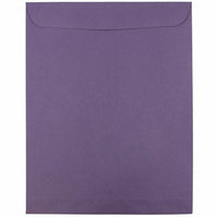 JAM Paper - Enveloppes ouvertes pour catalogue - 10 x 13 - violet foncé - paquet de 25-Couleur : violet foncé.