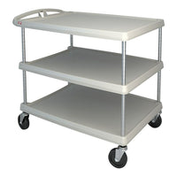 Mycart – Chariot utilitaire, 500 lb, 3 tablettes, 26 x 36 7/8 po (MY2636-35G)-Nombre de tablettes : 3