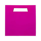 Jam Paper - Sacs-cadeaux brillants découpés à l'emporte-pièce - Grand - 15 po x 5 1/2 po x 15 po - Rose fuchsia vif - Paquet de 3-Couleur : Fuchsia Brillant