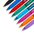 Papermate® - Stylos à bille InkJoy™ 300 à pointe rétractable, pointe moyenne 1,0 mm, couleurs variées, paq./24-Système d'écriture InkJoy™ pour un départ sans accrocs, ne demande qu'une pression minime du doigt et donne des traits clairs à tout coup