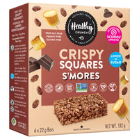 Carrés croustillants à la smores Healthy Crunch - 22 grammes - paquet de 6-Approuvé pour l’écoleMD