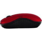 Verbatim - Souris optique Nano sans fil pour portatif, rouge mat-Récepteur Nano - assez petit pour brancher et laisser branché ; se range dans la souris