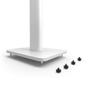 Kanto – Supports sur pied élevés pour haut-parleurs étagères, 32 po, blanc SP32PLW-Supports élevés de 32 po pour haut-parleurs