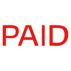 Trodat - 4911 Timbres Trodat Eco Printy - "PAID"-Cartouche d'encre remplaçable