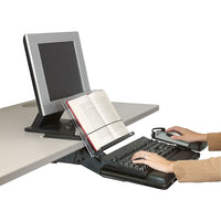 3M™ - Porte-documents de bureau-Garde les documents entre le moniteur et le clavier pour réduire des mouvements de la t&ecirc;te, du cou et des yeux  