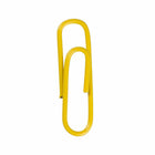 JAM PAPER - Colore norme 1" Trombones, Jaune, 2 Paquets de 100-Trombones de qualite superieure fabriques à partir de fil d'acier recouvert de vinyle de haute qualite.