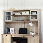 Sauder 428248 La Collection Hammond - Surmeuble, Finition Chalk Oak-65.118 x 13.622 x 40.039