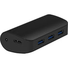 Staples - Concentrateur USB 3.0 à 4 ports, noir-4 ports, USB 3.0