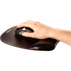 Fellowes tapis de souris - repose poignets Gel Crystal, noir-Soothing gel provides added comfort and support