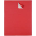 JAM Paper Étiquettes postales, 4 x 2 po, papier kraft rouge, 10 par page, 240 par paquet-Matériau : papier