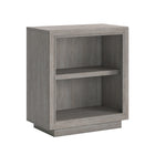Sauder - 434778 La Collection Hayes Garden Bibliothèque - Finition Ashen Oak-Une tablette réglable. 