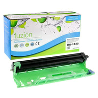 fuzion - Brother DR1030 (DR-1030) Compatible Unité De Tambour - Rendement Standard - Noir-Couleur d'encre: Noir