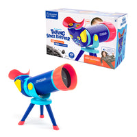Educational Insights - GeoSafari Jr. Talking Space Explorer Play Telescope-Étincelle plus d'exploration ! Découvrez le monde avec des jouets scientifiques et d'exploration conçus uniquement pour que les enfants se rapprochent de la nature, regardent dans l'espace et deviennent intelligents avec la science