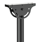StarTech.com - Support de plafond élevé pour téléviseur, bras de 8,2 à 9,8 pi de longueur, mouvement complet (FPCEILPTBLP)-Support de plafond pour téléviseur pivotant de +60 degrés à -60 degrés selon l’angle du plafond