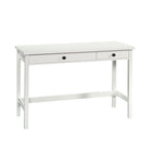 Sauder 47"W La Collection County Line Bureau - Finition Soft White-Surface de travail spacieuse pour ordinateur portable, bloc-notes et lampe