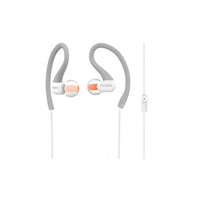 Koss – Écouteurs intra-auriculaires ultra légers Fit Clip KSC32IGRY avec micro, résistants à la sueur, gris-Écouteurs à pinces oreilles