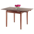 Winsome – Table extensible Pulman, fini noyer (94150)-Table de salle à manger