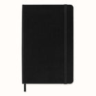 Moleskine - Carnet Classic Format Moyen - Ligné - Couverture Rigide - 4,5 po x 7 po - Noire-208 feuilles