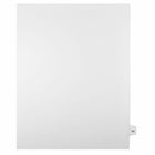 Mark Maker – Onglets séparateurs juridiques blancs, 1/15 onglets, format lettre, sans trous, numéro 74, 25/paquet-Onglets séparateurs blancs, 1/15 onglets