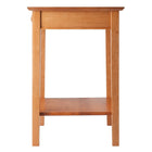 Winsome – Table pour imprimante « studio », miel-Peut aussi être utilisé comme table.