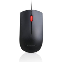 Souris USB Lenovo Essential - Noir-Souris pleine grandeur pour une meilleure prise en main