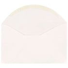 JAM Paper Enveloppes miniatures avec fermeture gommée, format livret, 2 1/2 x 4 1/4 po, blanc, paq./200-Taille : n° 2 (2 1/2 x 4 1/4 po)