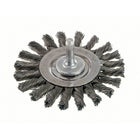 Osborn - Brosses Rotatives À Fils Noués - Brosse Rotative À Fils Noués A/Queue 1/4po, Fils Noués Standards, paquet de 3-Type d'utilisation Acier