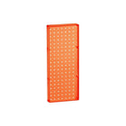 Azar Displays – Tableau mural à 1 côté avec panneau perforé, 20 x 8 po, orange translucide, 2/paquet (770820-ORG)-Pour surfaces planes
