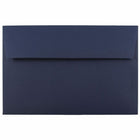 JAM Paper Enveloppes A10 simples foncées, bleu marine, 250/paquet-Enveloppe simple de couleur bleu marine foncé