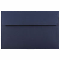 JAM Paper Enveloppes A10 simples foncées, bleu marine, 250/paquet-Enveloppe simple de couleur bleu marine foncé