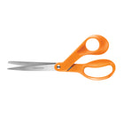 Ciseaux à anneaux orange originaux de Fiskars - 20 cm-La poignée ergonomique est sculptée pour s'adapter à votre main, ce qui maximise la maîtrise et la sensibilité lors de la coupe