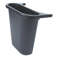 Rubbermaid Commercial – Bac de séparation FG295073BLA pour corbeille, rectangulaire, noir-Dimensions : 7,3 po L x 10,6 po P x 11,7 po H