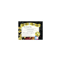 Flipside - Certificat dâ€™achèvement, 8 1/2 x 11 po, 1re année à la 3e secondaire, paquet de 90-Dimensions : 8 1/2 long. x 11 larg. (po)