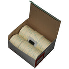 Meto – Étiquettes 2026, blanches, 2 lignes, 1125/rouleau, 12 rouleaux/bte, (10003402)-Étiquettes 22 x 166mm 2 lignes, blanc uni