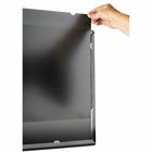 StarTech - 34 po Filtre de Confidentialité Écrans PC Ultra-Larges - Filtre Réduction Lumière Bleue - Ratio 21:9-APPLICATION FACILE: appliquez le cache du filtre de confidentialité amovible sur le cadre du moniteur à l'aide des languettes de fixation latérales ou directement sur l'écran pour une utilisation prolongée; bandes adhésives ne laissent aucun résidu