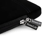 Housse de Protection Ordinateur, suède, Vangoddy Pochette PC Portable Ultrabook Sacoche Laptop Compatible 13,3 po, Noir-Dimensions du boîtier externe 13,5 X 9,75 pouces