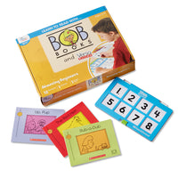 Hand2Mind - Apprenez à lire avec Bob Books® et VersaTiles® Advancing Beginners Set-La trousse d'apprentissage comprend 12 livres Bob, 20 activités d'apprentissage pratiques Livre d'exercice VersaTiles et 1 cas de réponse VersaTiles