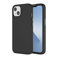 AXS - PROTech coque anti-choc avec bordures surelevees et une durabilite militaire pour Apple iPhone 13 mini, Noir-Resistant aux chocs