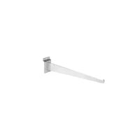 Eddie's - 12 po Les supports de couteau Slatwall pour les etageres - Chrome - 12/paquet-Les supports de couteau Slatwall