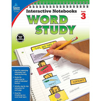 Livre numérique : Carson Dellosa - Interactive Notebooks Word Study, 3e année-1