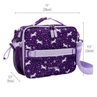 Bentgo - Sac à lunch - Licorne-Léger et confortable : conçu avec du polyester léger 600 deniers plus une sangle réglable et plusieurs options de poignée pour un transport facile à l'école