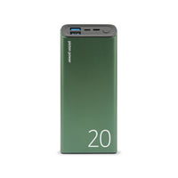 LOGiiX - Piston Power Banque d'alimentation portable de 20 000 mAh - Vert émeraude-Charge les smartphones jusqu'à 10 fois, charge les tablettes jusqu'à 4 fois