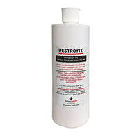 Destroyit Huile hautement adhérente, non détergente pour les déchiqueteurs Destroyit, 473 ml, (ACCED 21/4)-L'huile pour déchiqueteur est fortement recommandée sur les déchiqueteurs à coupe transversale pour prolonger la durée de vie du déchiqueteur et nettoyer les cylindres de coupe