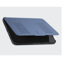 Étui folio magnétique Zugu pour iPad 10e génération 10,9 pouces (2022) et iPad A16 11e génération (2025) - Bleu (ardoise)-etui folio magnetique