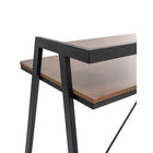 Can-Bramar Encora Writing Desk - Matte Black and Walnut-Solide, robuste et fait pour durer
