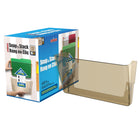 Storex classeur murale - format lettre - fumée - paquet de 24 - 4 Set de 6-90 jours Garantie limitée du fabricant