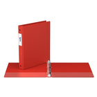 Davis Group - Reliure Essential, anneaux ronds de 1 po, rouge-Anneaux ronds standard de 1 po