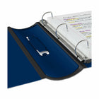 Staples – Reliure Better Binder, 3 po, bleu-En poly non collant qui ne garde pas d'empreinte d'encre des pages